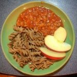 Cricket Pasta cauliflower